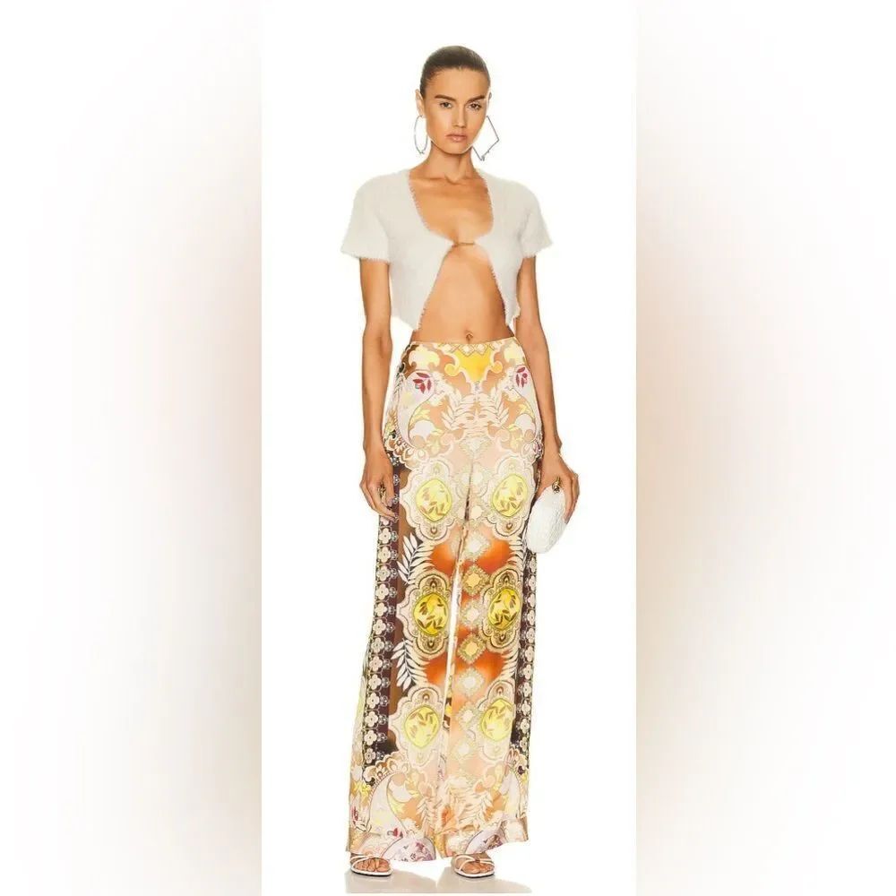 Alexis Geneva Pants size XL Color: Paisley Blossom P1